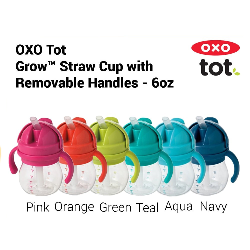 OXO Tot Grow Cup Replacement Straw / Soft Spout Sippy Cup Valve Set