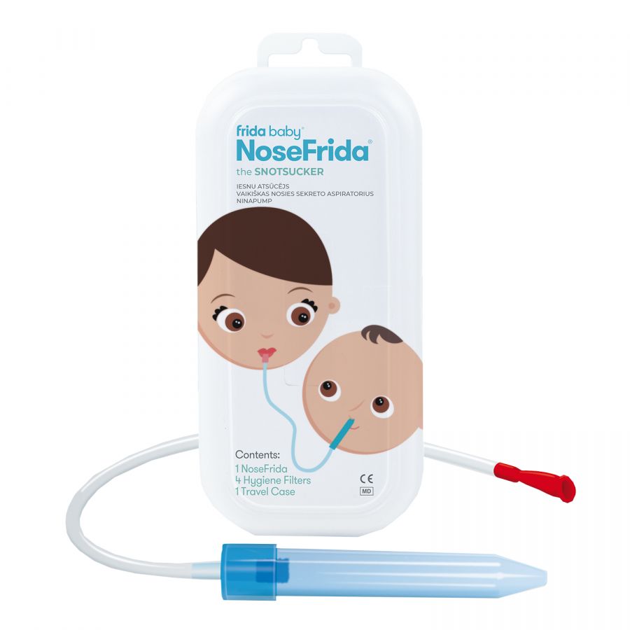 Fridababy Baby Nasal Aspirator NoseFrida the Snotsucker + Travel Case