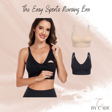 Load image into Gallery viewer, ⁠By Cade The Easy Sports Nursing Maternity Bra
