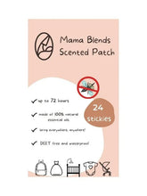 Load image into Gallery viewer, Mama Blends Scented Mosquito Patches  (24s)
