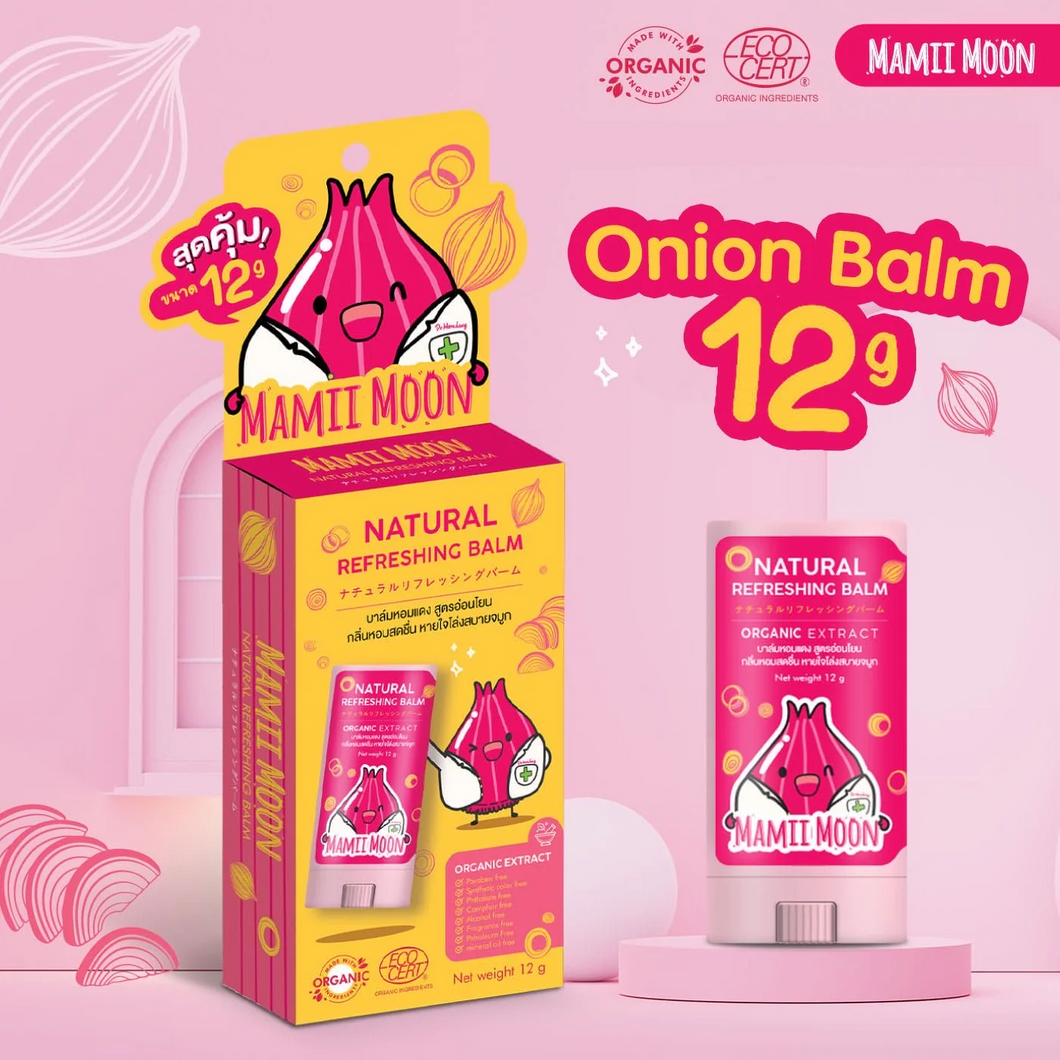 Mamii Moon Natural Refreshing Red Onion Balm for Babies and Kids