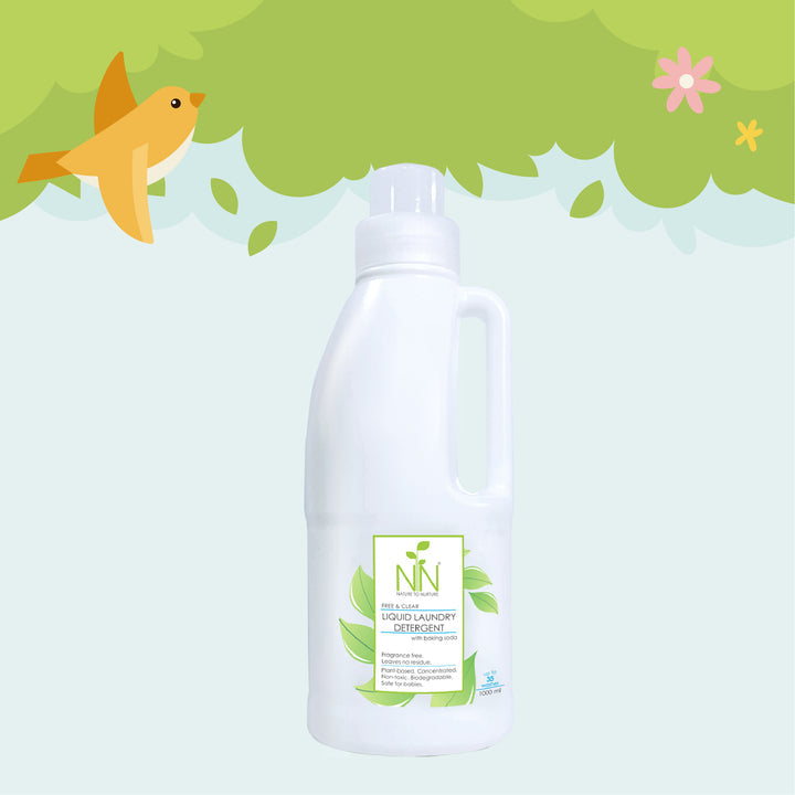 Nature To Nurture Free & Clear Liquid Laundry Detergent