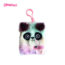 Load image into Gallery viewer, Totsafe Glamfetti Critter Pals Plush Notebook Keychain (4 Designs)
