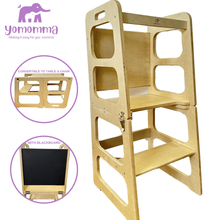 Load image into Gallery viewer, Yomomma Learning Tower 2 in 1 Convertible to Desk &amp; Chair
