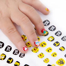 Load image into Gallery viewer, Joan Miro Temporary Tattoos and Nail Sticker Blue

