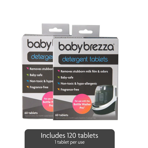 Baby Brezza Detergent Tablets For Bottle Washer Pro  120 Tablets