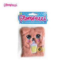 Load image into Gallery viewer, Totsafe Glamfetti Critter Pals Plush Notebook Keychain (4 Designs)
