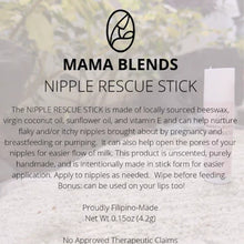 Load image into Gallery viewer, Mama Blends Nipple Rescue Stick
