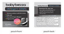 Load image into Gallery viewer, Baby Brezza Detergent Tablets For Bottle Washer Pro  120 Tablets
