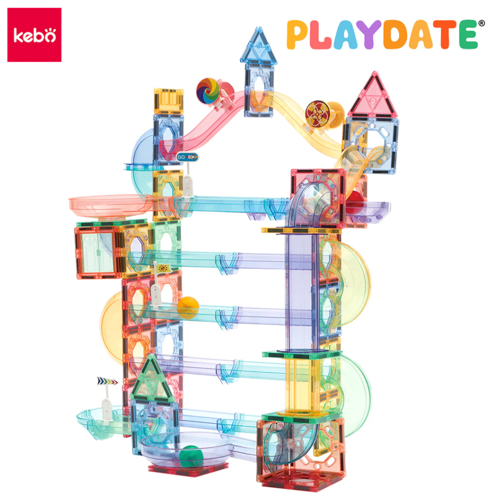 Playdate Kebo Magnetic Marble Run Paradise – Urban Mom