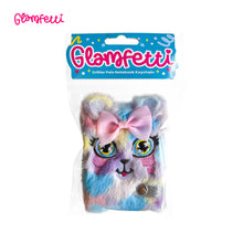 Load image into Gallery viewer, Totsafe Glamfetti Critter Pals Plush Notebook Keychain (4 Designs)
