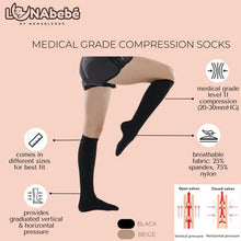 Load image into Gallery viewer, Lunabebe Compression Socks
