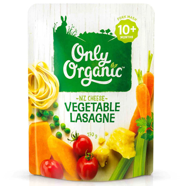 Only Organic Vegetable Lasagne 170g (10+months)
