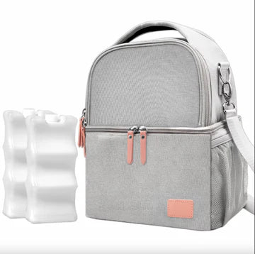 Olive & Cloud Breast Pump Bag with Cooler