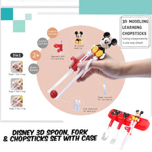 Load image into Gallery viewer, DisneyTableware by Dish Me PH - 3D Spoon, Fork and Chopsticks Set with Case
