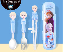 Load image into Gallery viewer, DisneyTableware by Dish Me PH - 3D Spoon, Fork and Chopsticks Set with Case
