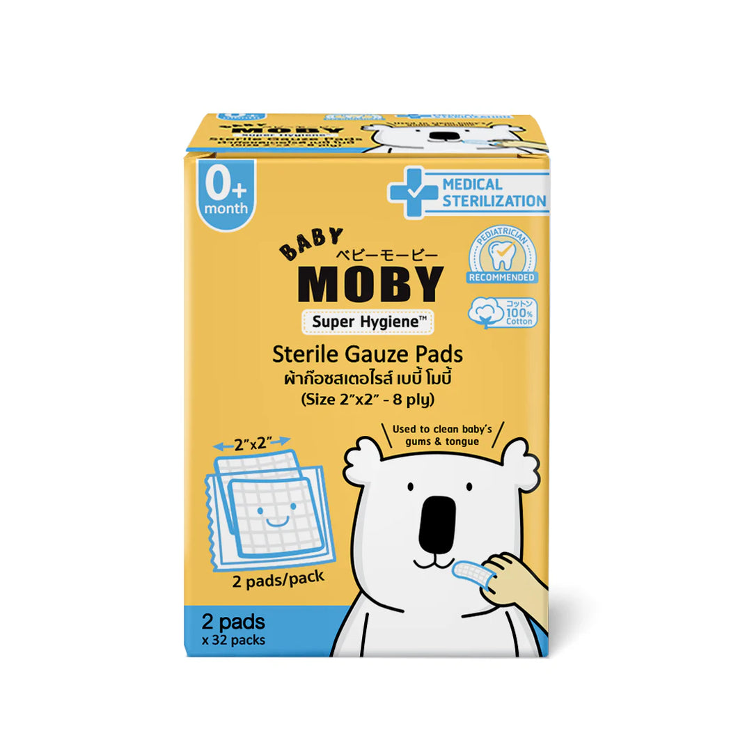 Baby Moby Sterile Gauze Pads