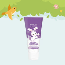 Load image into Gallery viewer, Nature to Nurture Toddler Training Gel Toothpaste, 3 Months To 2 Years Old
