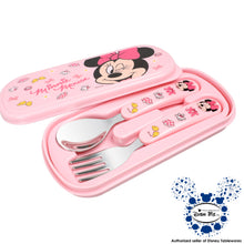 Load image into Gallery viewer, DisneyTableware by Dish Me PH - Spoon &amp; Fork Cutlery Set with Case
