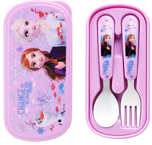 Load image into Gallery viewer, DisneyTableware by Dish Me PH - Spoon &amp; Fork Cutlery Set with Case
