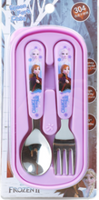 Load image into Gallery viewer, DisneyTableware by Dish Me PH - Spoon &amp; Fork Cutlery Set with Case
