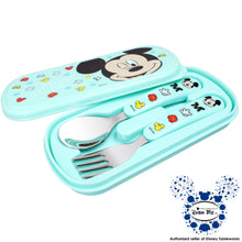 Load image into Gallery viewer, DisneyTableware by Dish Me PH - Spoon &amp; Fork Cutlery Set with Case
