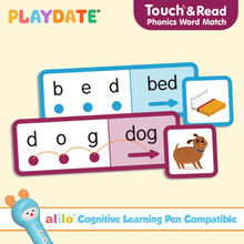 Load image into Gallery viewer, Playdate Smart Readers Collection - Touch and Read - Phonics Word Match 3boxes
