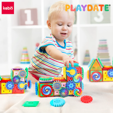 Load image into Gallery viewer, Playdate Kebo Gear Magnetic Tiles
