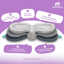 Load image into Gallery viewer, Yomomma - Butterfly Nursing Pillow
