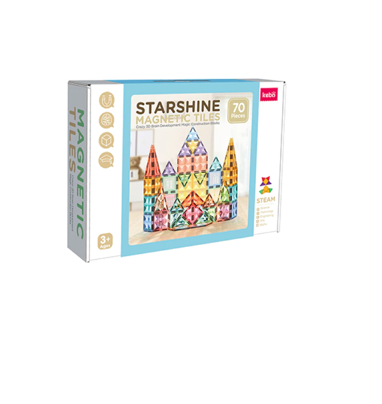 Playdate Kebo Starshine Magnetic Tiles