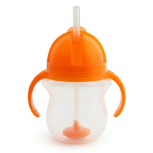 Load image into Gallery viewer, Munchkin Any Angle Click Lock Weighted Flexi Straw Trainer Cup, 7 Ounce
