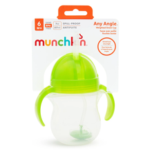 Load image into Gallery viewer, Munchkin Any Angle Click Lock Weighted Flexi Straw Trainer Cup, 7 Ounce
