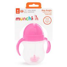 Load image into Gallery viewer, Munchkin Any Angle Click Lock Weighted Flexi Straw Trainer Cup, 7 Ounce
