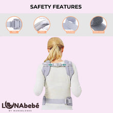 Load image into Gallery viewer, Lunabebe  Multi-Use Ergonomic Soft Structed Baby Carrier
