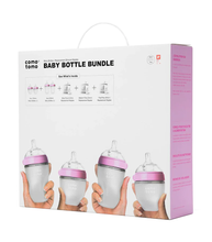 Load image into Gallery viewer, Comotomo Baby Bottle Bundle - Pink
