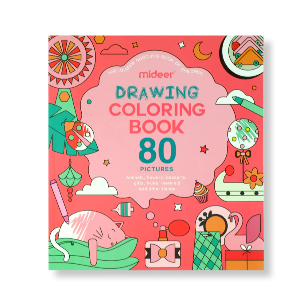 Mideer - Drawing Coloring Book