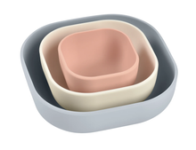 Load image into Gallery viewer, Beaba - Set of 3 Silicone Nesting Bowls
