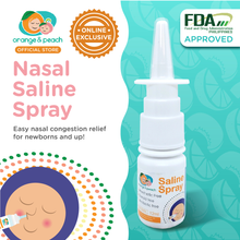 Load image into Gallery viewer, Orange and Peach Nasal Saline Spray 12ml
