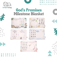 Load image into Gallery viewer, Infantway God’s Promises Milestone Blanket
