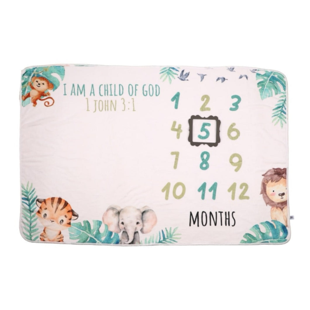 Infantway God’s Promises Milestone Blanket