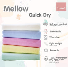 Load image into Gallery viewer, Mellow Quick Dry Waterproof sheet
