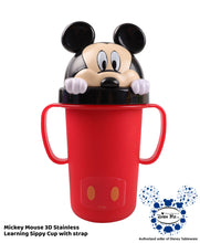 Load image into Gallery viewer, DisneyTableware by Dish Me PH - 3D Stainless Learning Sippy Cup
