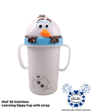 Load image into Gallery viewer, DisneyTableware by Dish Me PH - 3D Stainless Learning Sippy Cup
