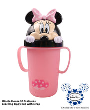 Load image into Gallery viewer, DisneyTableware by Dish Me PH - 3D Stainless Learning Sippy Cup
