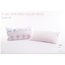 Load image into Gallery viewer, Iflin My Sweet Dreams Bamboo Pillow (For Toddlers)
