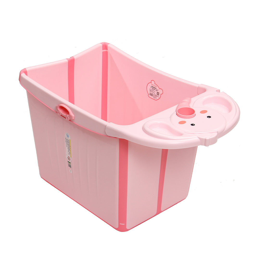 Bunny Bubbles Baby Co Large Foldable Baby Tub