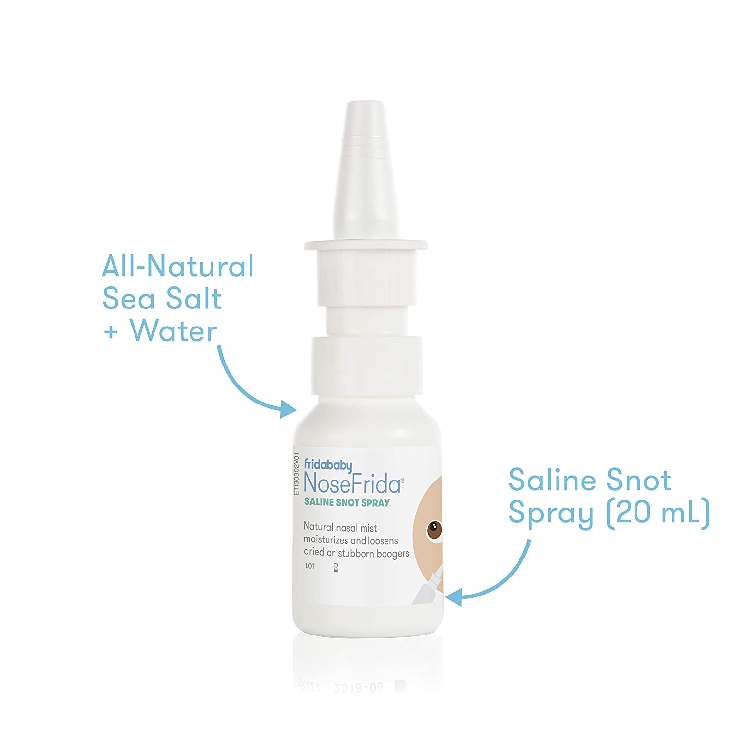 NoseFrida All-Natural Saline Nasal Snot Spray – The Stork Stop