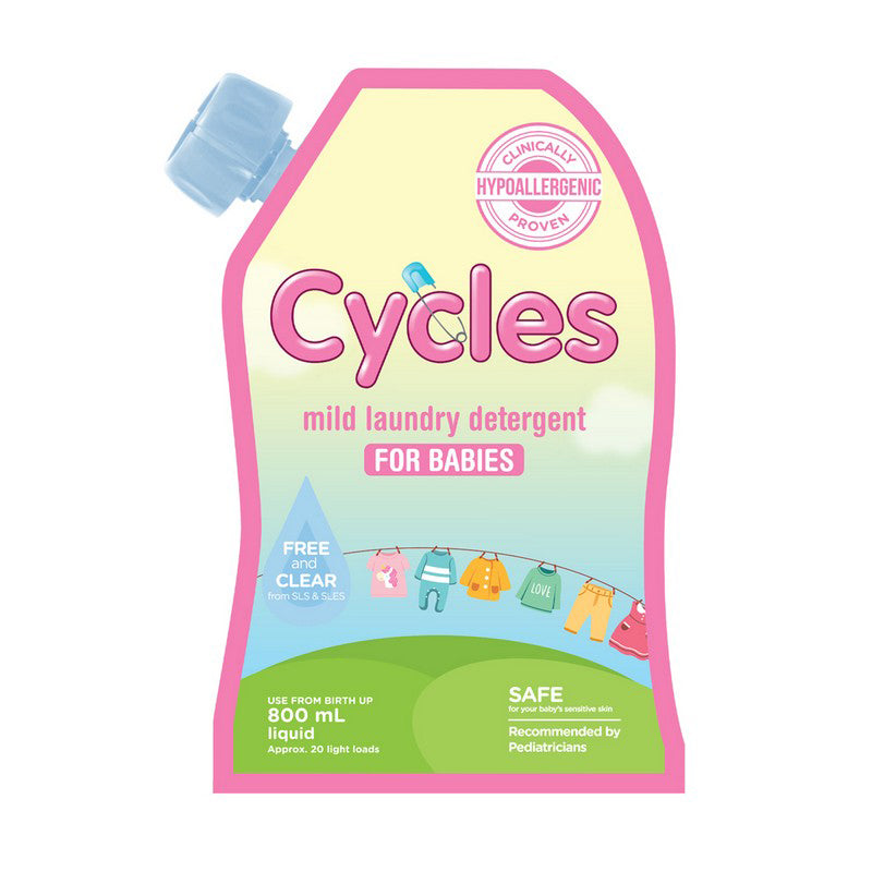 Cycles Mild Liquid Laundry Detergent