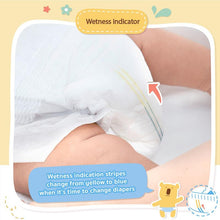 Load image into Gallery viewer, Baby Moby Chlorine Free Tape Diapers (Small Size 3-6kgs) - 38pcs
