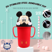 Load image into Gallery viewer, DisneyTableware by Dish Me PH - 3D Stainless Learning Sippy Cup
